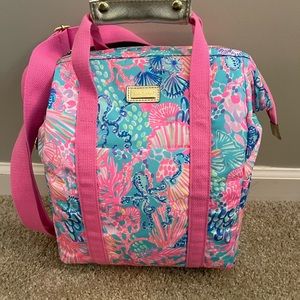 Lily Pulitzer backpack cooler